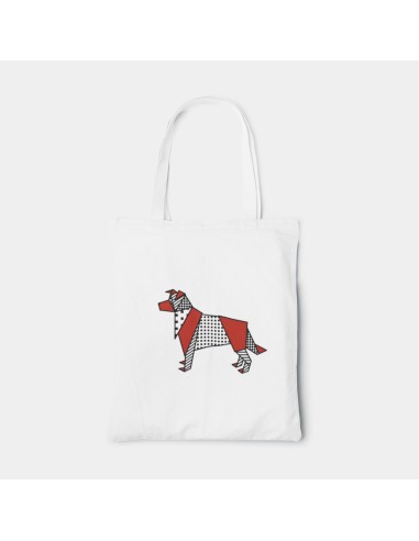 Shopper Bag Pop Bag Origami Border Collie