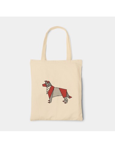 Shopper Bag Pop Bag Origami Border Collie