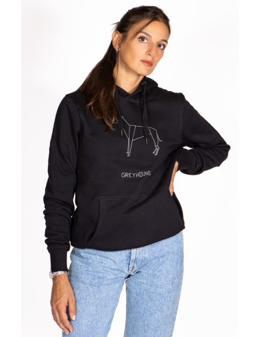 Origami Greyhound Women's Hoodie