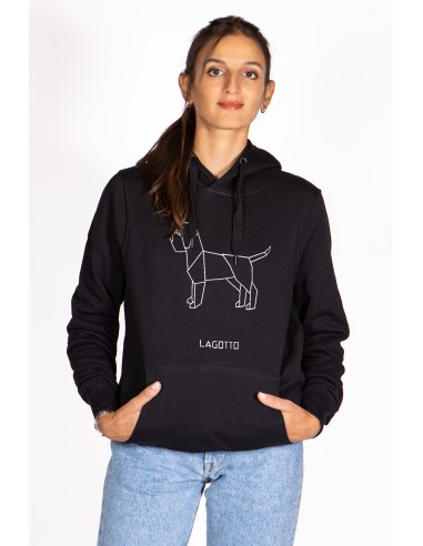 Origami Lagotto Women's Hooded Sweatshirt