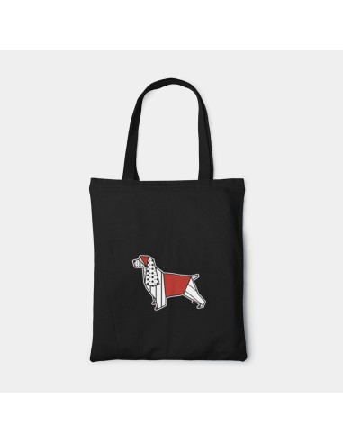 Shopper Bag Borsa Pop Origami Cocker Spaniel