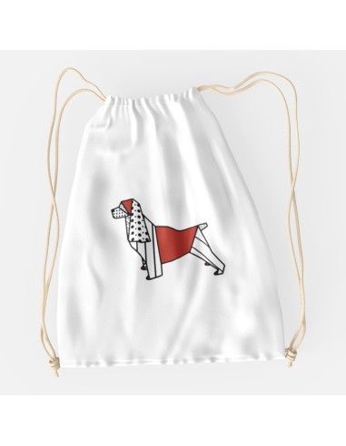 Drawstring Bag Pop Origami Cocker Spaniel