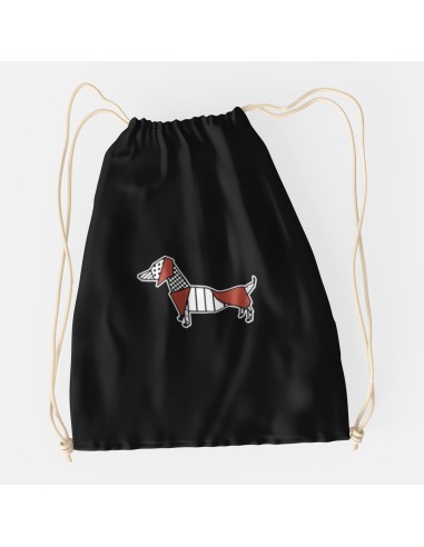 Drawstring Bag Sacca Pop Origami Dachshund