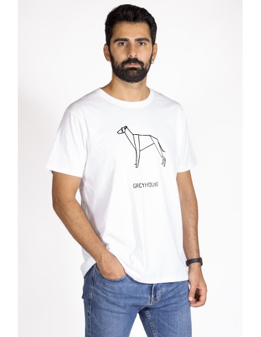 T-shirt Men's Origami Greyhound