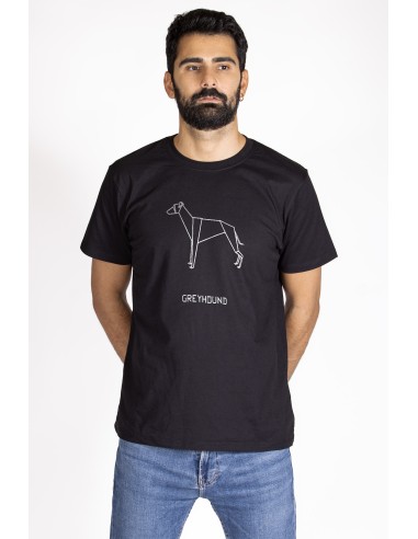 T-shirt Men's Origami Greyhound