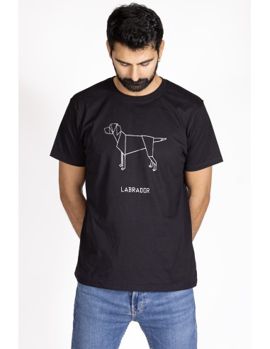 T-shirt Men's Origami Labrador