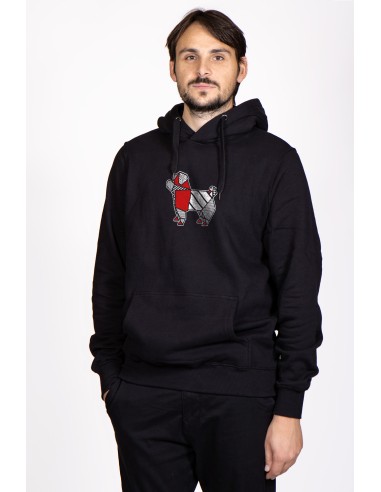 Pop Origami Pug Men's Hoodie