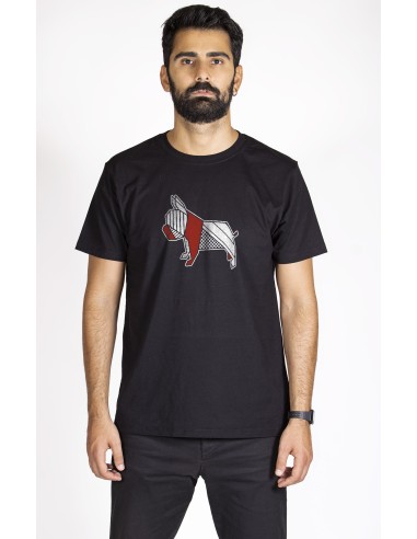 T-shirt Men's Pop Origami French Bulldog