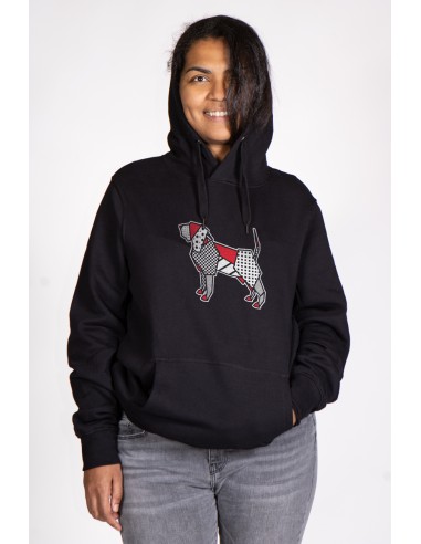 Pop Origami Bloodhound Women's Hoodie