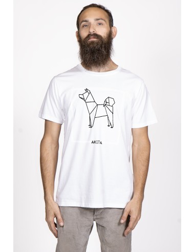 T-shirt Uomo Origami Akita