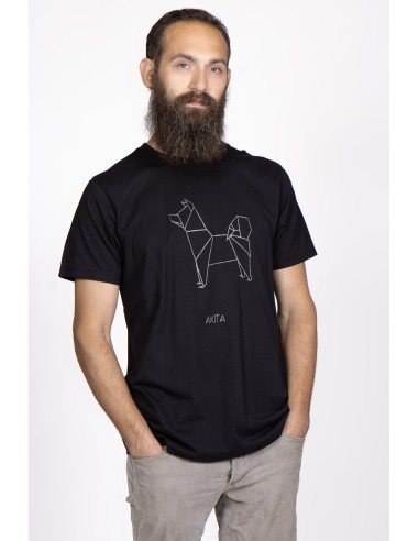 T-shirt Men's Origami Akita