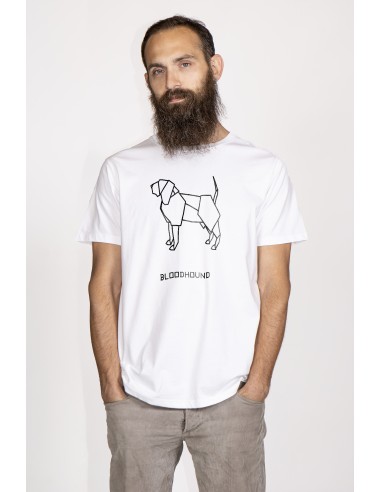 T-shirt Men's Origami Bloodhound