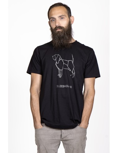 T-shirt Men's Origami Bloodhound