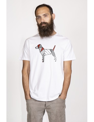 T-shirt Men's Pop Origami Jack Russell