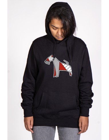 Pop Origami Fox Terrier Women's Hoodie