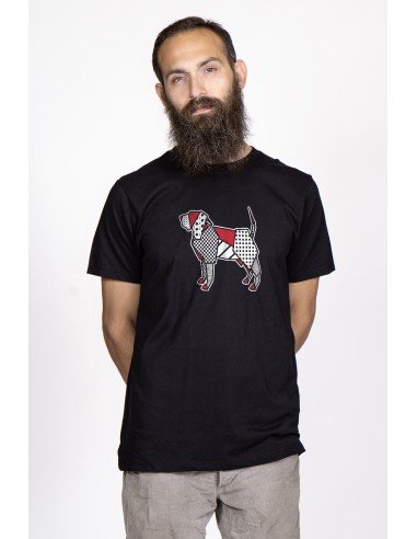 T-shirt Men's Pop Origami Bloodhound