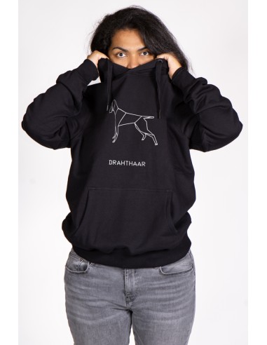 Origami German Drahthaar Women's Hoodie