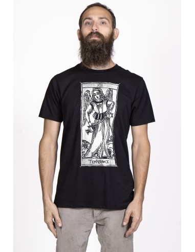 T-shirt  Uomo "Tarot De Marseille" Tarocchi di Marsiglia  La Temperance XIV