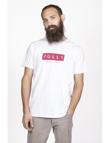 T-shirt Uomo Polla Stampa Fucsia