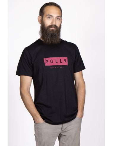 T-shirt Uomo Polla Stampa Fucsia