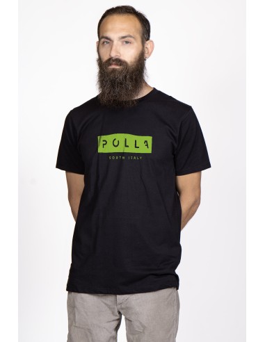 T-shirt Uomo Polla Stampa Verde