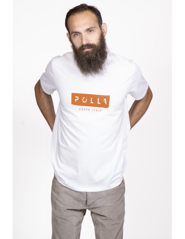 T-shirt Uomo Polla Stampa Arancione