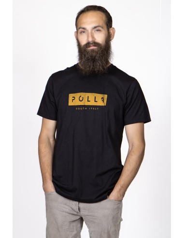 T-shirt Men's Polla Yellow Print