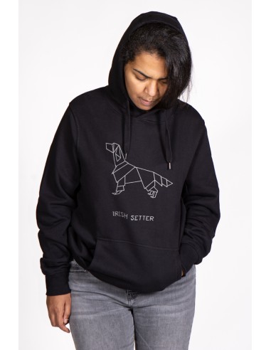 Origami Irish Setter Women's Hoodie