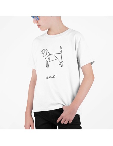 Kids Origami Beagle T-Shirt