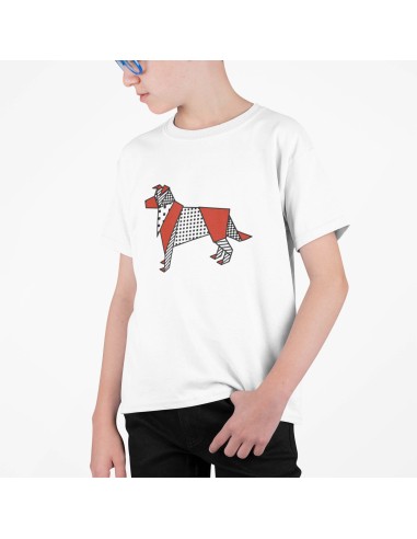 T-shirt Kids Pop Origami Border Collie