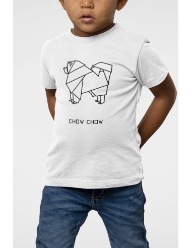 Kids Origami Chow Chow T-Shirt