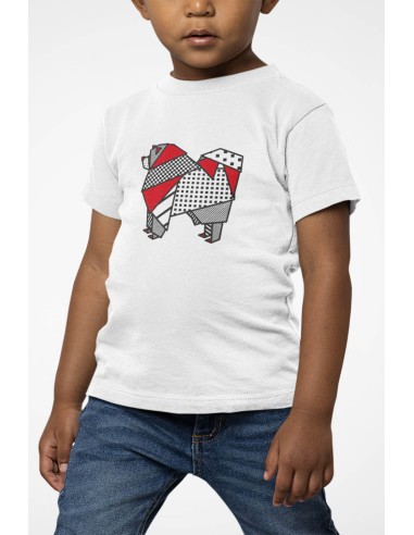 T-shirt Kids Pop Origami Chow Chow