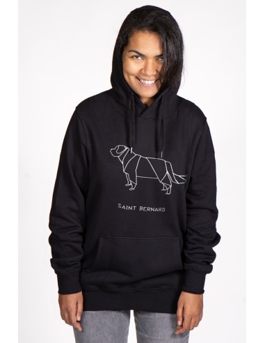 Origami Saint Bernard Women's Hoodie