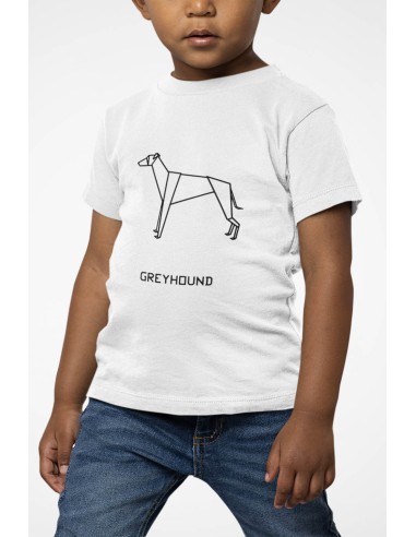 Kids Origami Greyhound T-Shirt