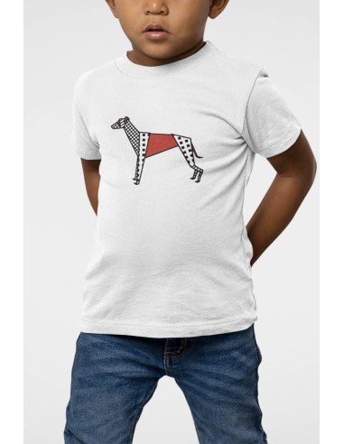 Kids Pop Origami Greyhound T-Shirt