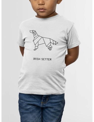 Kids Origami Irish Setter T-Shirt