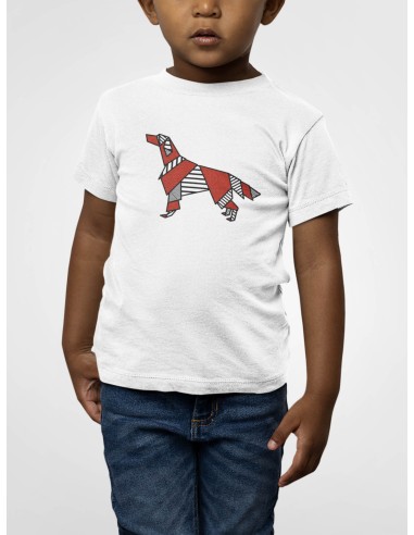 Kids Pop Origami Irish Setter T-Shirt