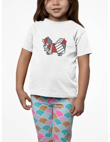 Kids Pop Origami Japanese Chin T-Shirt