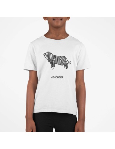 Kids Origami Komondor T-Shirt