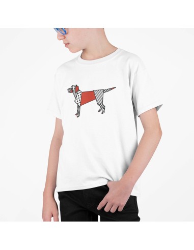 Kids Pop Origami Labrador T-Shirt