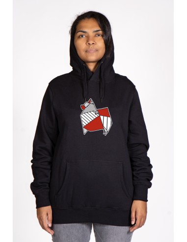 Pop Origami Spitz Women's Hooded Sweatshirt