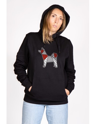 Pop Origami Akita Women's Hooded Sweatshirt