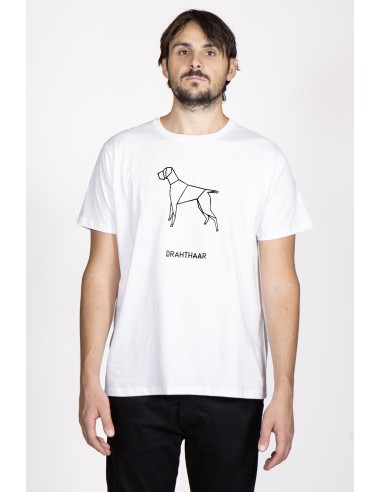 T-shirt Uomo Origami German Drahthaar