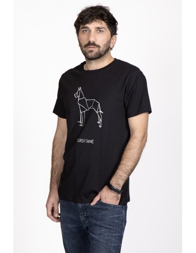 T-shirt Uomo Origami Great Dane