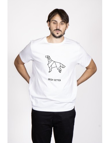 T-shirt Uomo Origami Irish Setter