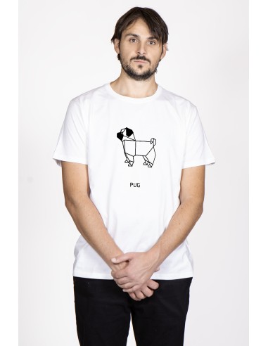 T-shirt Men's Origami Pug