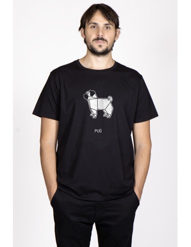 T-shirt Men's Origami Pug