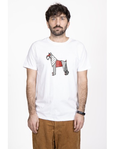 T-shirt Men's Pop Origami Schnauzer