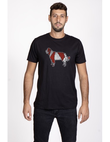 T-shirt Uomo Pop Origami Saint Bernard