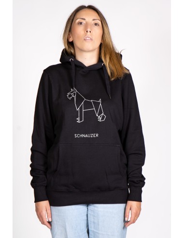 Origami Schnauzer Women's Hoodie